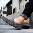 thumbnail image 6 of Men's Casual Shoes Breathable Comfortable Canvas Loafers Lightweight Stylish Footwear for Everyday Fashion, 6 of 9