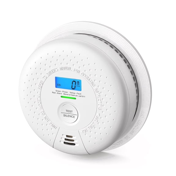 X-Sense Smoke and Carbon Monoxide Detector Combo, 10-Year Sensor with Digital Display, Standalone Alarm, Certified to Latest UL Standards, SC01, 1-PACK