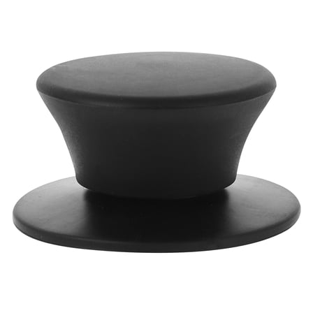 OFFIGAM Universal Pan Lid Knob Replacement Black Silicone 1Set 2.3X2.3X1In