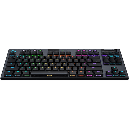 Logitech 920-009512 G915 TKL Tenkeyless Lightspeed Wireless RGB Mechanical Gaming Keyboard Linear - Carbon