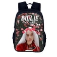 thumbnail image 1 of Billie Eilish Surrounding Teenage Adult Student Men And Women Backpack Rucksack-sebneei, 1 of 4