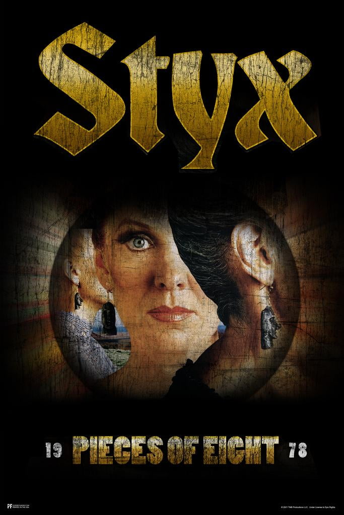 Styx Pieces of Eight Album Cover Classic Rock Music Merchandise Retro