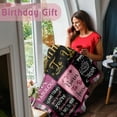 thumbnail image 2 of Birthday Gifts for Women, Gifts for Women Birthday Unique, Birthday Gifts, Birthday Gifts for Her Girls Mom Wife Sister Friend Grandma, Women Birthday Gift Ideas, Happy Birthday Blanket 50"X60", 2 of 6