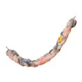 thumbnail image 4 of oshhni Bird Rope Perch Hanging Bird Perches Stand for Finches Small Animals Budgies Pink Gray White, 4 of 9