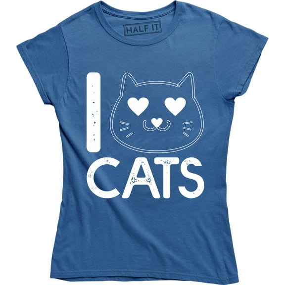 I Love Cats - Cute Adopts Kittens Lover Women's T-Shirt