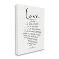 thumbnail image 2 of Stupell Industries Love Is... Spiritual Scripture Inspirational Religious Sentiment Graphic Art Gallery Wrapped Canvas Print Wall Art, Design by Lettered and Lined, 2 of 5