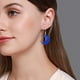 thumbnail image 5 of Pendientes de luna, pendientes sencillos y de moda, 5 of 5