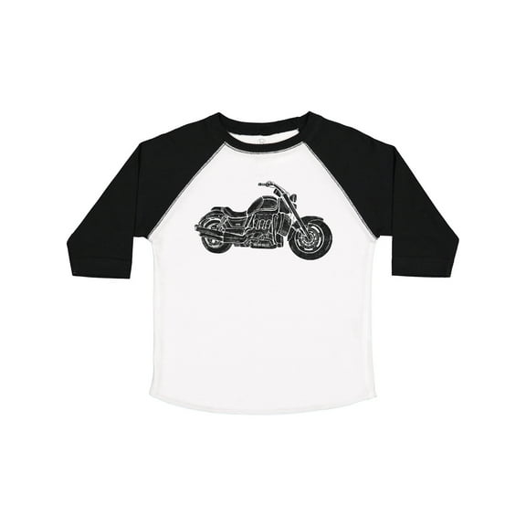 Inktastic Distressed Motorcycle Boys or Girls Toddler T-Shirt