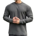 thumbnail image 2 of Blusas y camisas de manga larga con cuello redondo para hombre, sudaderas casuales, jersey de cuello redondo, sudadera de manga larga, blusa para hombre, 2 of 5