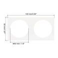 thumbnail image 2 of REGALWOVEN Coin Flips, Cardboard Organize Coin Holder Paper Coin Holders 40mm, 2 of 7