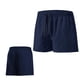 thumbnail image 4 of Pantalones Cortos de Cintura Elástica para Hombre Color Sólido Fitness Correr Entrenamiento Lacing Double Shorts Atléticos, 4 of 9