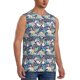 thumbnail image 2 of Balery Tropical Sloth Camisetas sin mangas para hombre, absorbe la humedad y protege contra el mal olor.-3X-Large, 2 of 7
