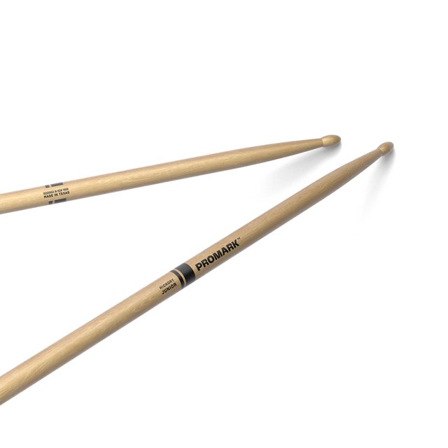 ProMark | Baquetas Junior 7A Hickory para niños, punta de madera ovalada, 1 par