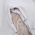 thumbnail image 3 of Emy Dola Baby Romper Jumpsuits Newborn Boys Girls Ribbed Button Short Sleeve Footless Pajamas Sleep and Play Pjs 3-24 Months, 3 of 6
