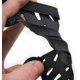 thumbnail image 5 of Paquete de 4 protectores de brazo de tiro con arco ajustables 2 correas hebillas protector de antebrazo para niños y jóvenes arcos recurvos arco largo caza arqueros (negro, azul, rojo, verde, 5 of 5