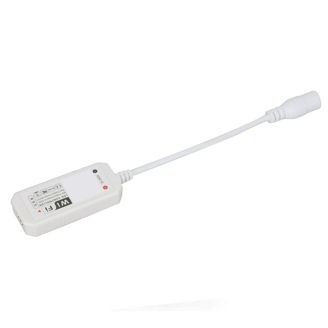 Controlador LED Wi-Fi Pin RGB, controlador LED WiFi inteligente Controlador LED Wi-Fi RGB Controlador LED inteligente inalámbrico Wi-Fi Artesanía superior