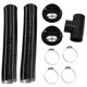 thumbnail image 1 of 60mm Car Heater Pipe Duct T Piece Warm Air Outlet Vent Hose Clips Set For Parking Heater Eberspache, 1 of 5