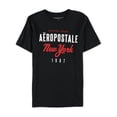 thumbnail image 1 of Camiseta gráfica Aeropostale para hombre con texto Original negro XXL, 1 of 1