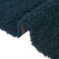 thumbnail image 7 of Unique Loom Solid Shag Collection Area Rug (7' 1" Round Sapphire Blue/Navy Blue), 7 of 7