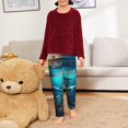 thumbnail image 6 of Disketp Hawaiian Ship Dolphin for Teenagers' Pajama Pants ,Lounge Pants Teen joggers Ideal for Home, School, or Sports-Small, 6 of 6