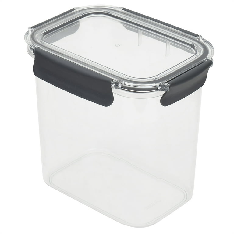 Plastic Food Storage Containers with Lids - Large 16 Cup (128 oz) Airtight Container Box for Food Storage, Freezer, Microwave and Dishwasher Safe