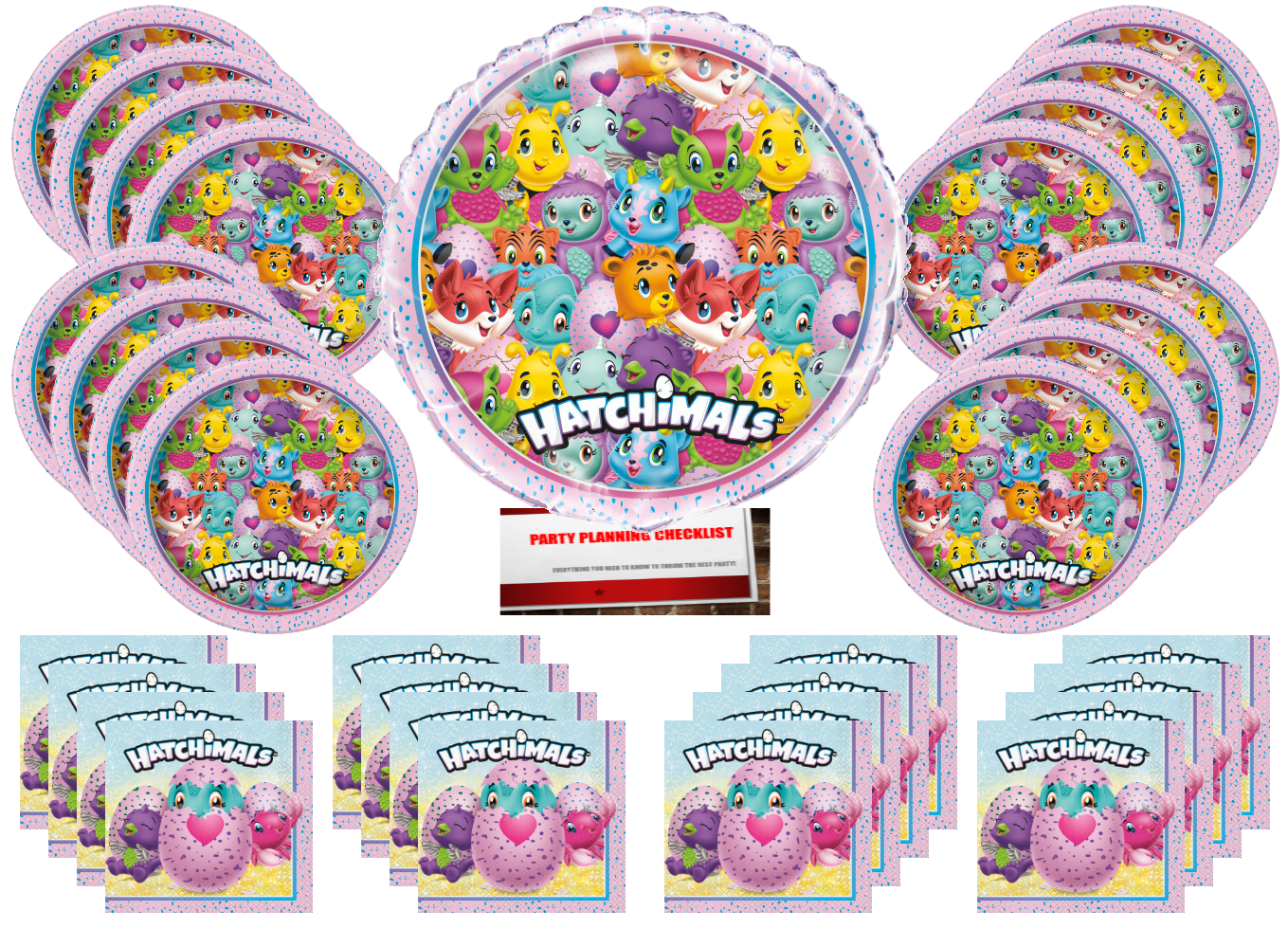 Hatchimals Birthday Party Loot Bag School Stationery Supplies Pencils 8 Pack