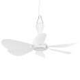 thumbnail image 1 of UPOUART Durable White Portable Ceiling Fan for Home Use with Strong Airflow and USB Power, Perfect for Camping, 1 of 7