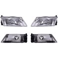 thumbnail image 1 of Faros compatible con Nissan Lucino 1996-1998 - 2 Piezas Depo 019-2316-00,019-2316-01, 1 of 3