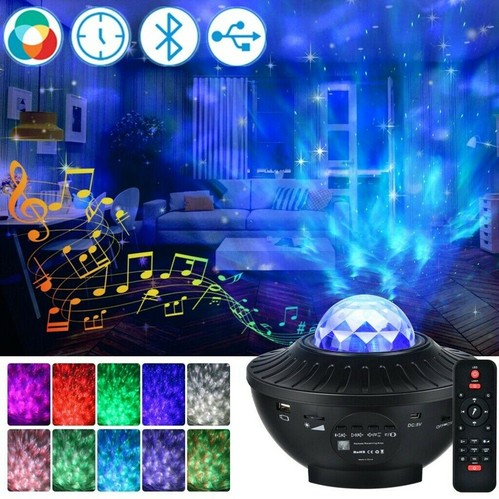 Galaxy Projector Star Light Projector for Bedroom | 3 in 1 Premium