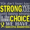 thumbnail image 3 of CafePress - Sarcoma How Strong We Are Long Sleeve Dark T Shirt - Long Sleeve Dark T-Shirt, 3 of 4