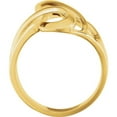 thumbnail image 2 of 14k Yellow Gold Polished Metal Fashion Ring -- Size 6.5 Ring for Women - 5.7 Grams, 2 of 2