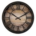 thumbnail image 1 of Reloj de Péndulo de Pared Estilo Vintage - Diámetro Color Marrón Cobre Efecto Envejecido TUNC Sencillez, 1 of 5