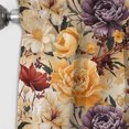 thumbnail image 3 of Designart "Composition Of Cottage Flowers In Beige And Purple II" Floral Blackout Curtain Panels, 3 of 4