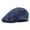 Navy blue, variant on Cross -Border E -Commerce Peaked Cap Fashion Blue Denim Hat Diamond -Shaped Lattice Beret Water Washing Cotton Forward Hat