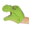 thumbnail image 3 of Marionetas de mano con cabeza de dinosaurio, marionetas de mano con cabeza de dinosaurio, marionetas de mano de dinosaurio suaves, marionetas de mano de dinosaurio para niños diseñadas para el futuro, 3 of 9