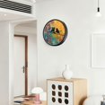 thumbnail image 6 of Voice Activated Clock with Glow Light 12 Inch Large Silent Wall Clock Battery Operated for Home Decor Birds on A Wire, 6 of 8
