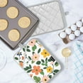 thumbnail image 5 of Yayeee Pot Holders Kitchen Heat Resistant with Pocket 7"x9.8" Cotton Oven Cooking Hot Pads, Retro Colorful Flowers, 5 of 7