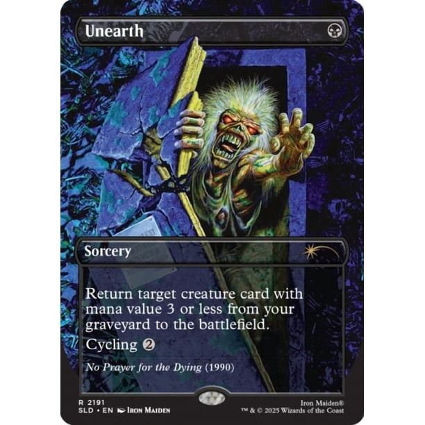 Magic the Gathering Secret Lair x Iron Maiden: Album Art​ (Non