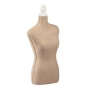 Tripar International 64"Beige and White Modern Burlop Body Form