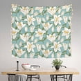 thumbnail image 2 of Yiaed Lilies Flowers Print Tapestry for Bedroom,Tapestry Wall Tapestries, Tapestry Aesthetic for Living Room Dorm Room 51" X 60", 2 of 6