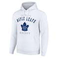 thumbnail image 2 of Men's Starter White Toronto Maple Leafs  Logo Pullover Hoodie, 2 of 3