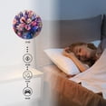 thumbnail image 4 of 14 Inch Wall Clock Battery Operated Silent Clock Decorative for Office, Kitchen, Outdoor, Living Room，Floral Oil Spring Flowers Landscape Natural, 4 of 4