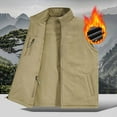 thumbnail image 4 of Kakii Men's Lightweight Softshell Vest Outerwear Windproof Fleece Lined Zip Up Sleeveless Jacket for Golf Running Hiking, 4 of 8