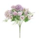 thumbnail image 1 of Decoración floral para el hogar Ramo de flores de rosas artificiales Boda Ramo de flores falsas de tela de seda nupcial, Morado claro Eigraketly HA6621-01B, 1 of 6