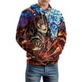 thumbnail image 5 of Demon Slayer Unisex Sweatshirts Loose Pullover Sweater Hooded Hoodie 3D Printing Jacket Winter Fall Clothes 4XL, 5 of 7