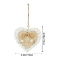 thumbnail image 2 of Gymnture Wooden Heart Ornament Set for Valentine's Day, Wedding, Christmas Parties, 2 of 10