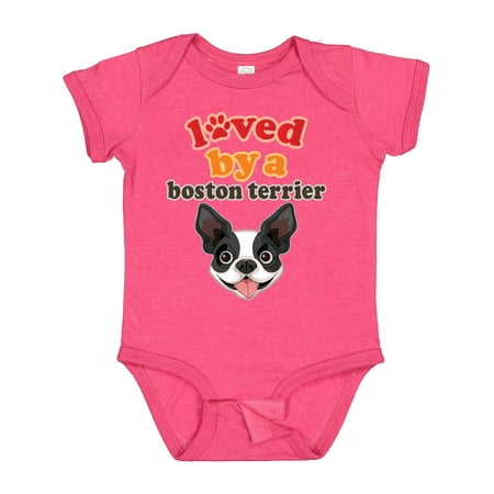 

Inktastic Boston Terrier Dog Gift Gift Baby Girl Bodysuit