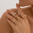 thumbnail image 2 of Women's Trendy Retro Ring Suit Street Geometry, 2 of 6