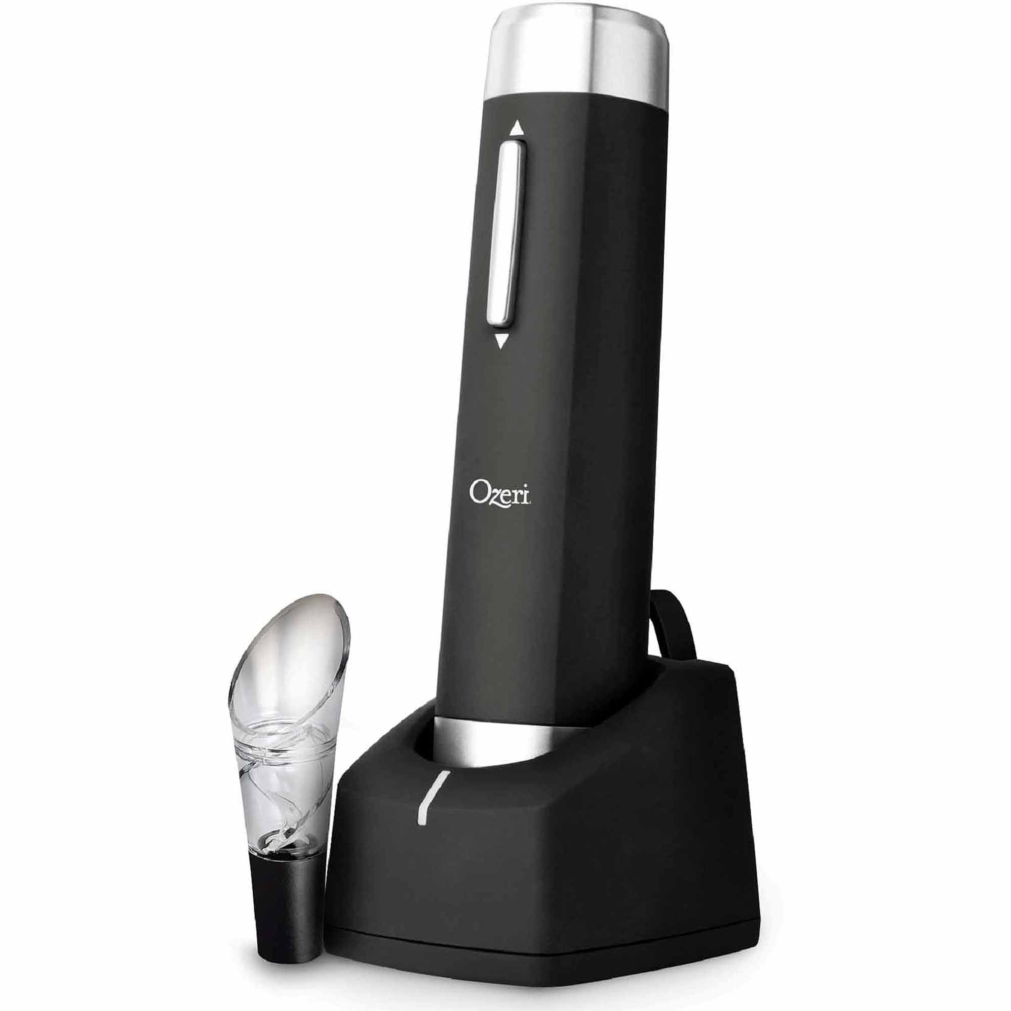 Ozeri Nouveaux Electric Wine Opener with Removable Free Foil Ozeri Nouveaux Electric Wine Opener with Removable Free Foil
