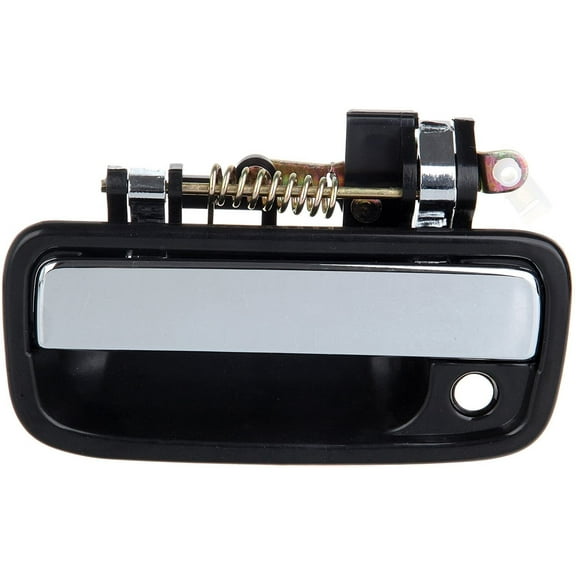 CCIYU Door Handle Exterior Front Left Side Replacement for 1995-2004 for Toyota Tacoma 82651-2H000(Black)
